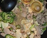 鶏ガラめんつゆで簡単ゴーヤチャンプル作り方3写真