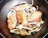 銀鮭ときのこのかんたん味噌汁作り方7写真
