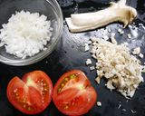 レンジで簡単！銀鮭パスタ　バジル風味作り方2写真