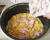 とうもろこし牛乳釜飯餅作り方4写真