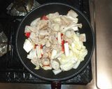 豚肉と白菜の帆立風味炒め作り方7写真