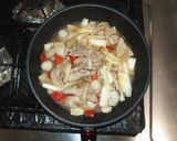 豚肉と白菜の帆立風味炒め作り方9写真