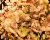 鶏肉ナスと竹の子のみぞれ煮作り方4写真
