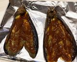 茄子の味噌チーズ焼き作り方2写真