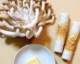 しめじとちくわのバタポン炒め作り方1写真