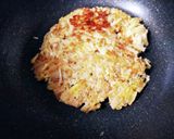えのきだけのお好み焼き作り方4写真