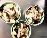 肉無豆腐簡単オイきな粉トンテキ味野菜炒め作り方11写真