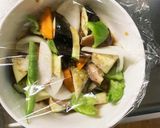 肉無豆腐簡単オイきな粉トンテキ味野菜炒め作り方13写真