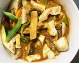 肉無豆腐簡単オイきな粉トンテキ味野菜炒め作り方15写真