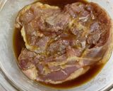 レンジで鶏の照り焼き タルタルソース添え作り方3写真