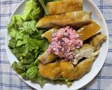 レンジで鶏の照り焼き タルタルソース添え作り方11写真