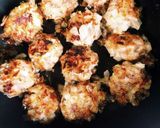 山芋と豚こま肉のおかかバーグ作り方6写真
