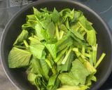 小松菜の卵とじ作り方1写真