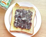 甘塩っぱい♡あんこトースト作り方5写真