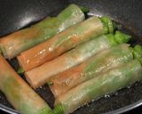 万願寺とうがらしの丸ごと春巻き【食遺産】作り方7写真