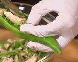 万願寺とうがらしの丸ごと春巻き【食遺産】作り方5写真
