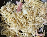 ハムと切り干し大根の和風ペペロンチーノ作り方4写真