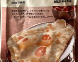 魚焼きグリルで無印ナンを焼こう！作り方1写真