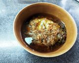 夜食にもぴったり！さっぱり梅干し麦茶漬け作り方4写真