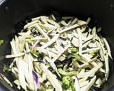 茄子とゴーヤの味噌炒め作り方2写真