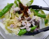 レンジで簡単！ピリ辛☆ししとう回鍋肉作り方3写真