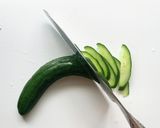 mきゅうりとしらすと卵の塩炒め作り方1写真