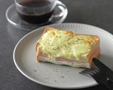 食パン1枚お一人様の簡単クロックムッシュ作り方6写真