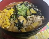 ぶっかけカレーそば作り方4写真