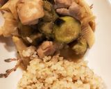 鶏肉ナスと竹の子のみぞれ煮作り方5写真