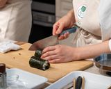 料理研究家浜内千波先生考案　太巻き作り方5写真
