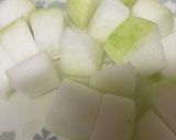 冬瓜の煮物☆きのこ餡作り方1写真