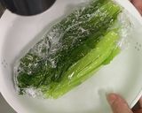 小松菜の梅しそ和え作り方2写真
