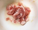 レンジ簡単きな粉ステーキソース味甘酢酢豚作り方1写真
