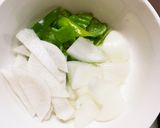 レンジ簡単きな粉コク旨つけ麺味甘酢酢豚作り方7写真