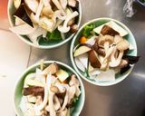 レンジ簡単きな粉コク旨つけ麺味甘酢酢豚作り方10写真
