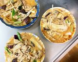 レンジ簡単きな粉コク旨つけ麺味甘酢酢豚作り方15写真