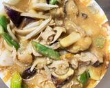レンジ簡単きな粉コク旨つけ麺味甘酢酢豚作り方16写真
