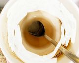 粉末白桃でお手軽本格フレーバーカフェラテ作り方1写真