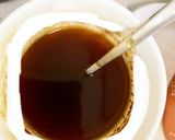 粉末白桃でお手軽本格フレーバーカフェラテ作り方2写真