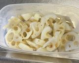レンチン！蓮根の素揚げ☆甘酢和え作り方3写真