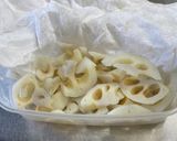 レンチン！蓮根の素揚げ☆甘酢和え作り方4写真