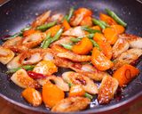 やみつきピリ辛ちくわの甘辛煮♡作り方5写真