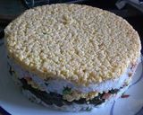 ひな祭りにケーキ寿司作り方10写真