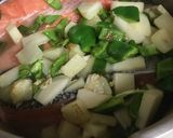 鮭とピーマンのスープ煮作り方3写真