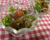 簡単！【トマトとクリチのカプレーゼ風】作り方8写真