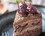 溶けるCAKE * 贅沢フォレノワール作り方55写真