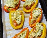 スナックパプリカとポークビッツのパン粉焼作り方7写真