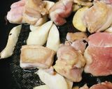 鶏もも肉のごろっと炒めおろしポン酢ソース作り方2写真