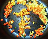 肉なしカレー炒め飯。作り方2写真