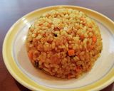 肉なしカレー炒め飯。作り方6写真